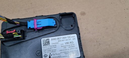 A4 B9 8W module control unit KOMFORTU 8W0907064DC A5 8W
