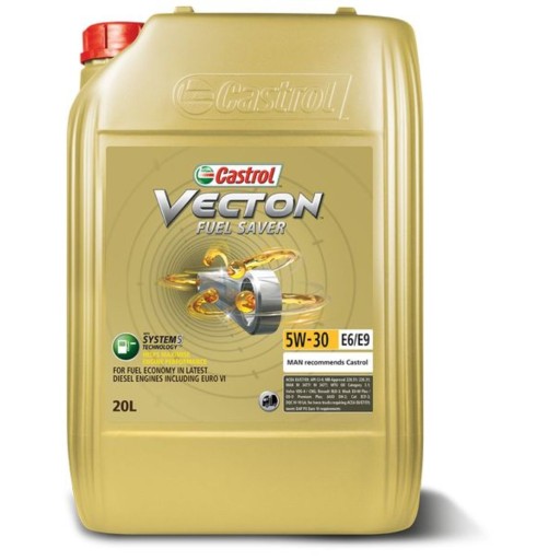 CAS 5W30 VECTON FS 20L CASTROL OIL 5W30 20L VECTON FUEL SAVER E6/E9 / CJ-4