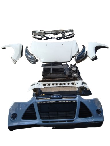 FORD FOCUS MK3 14R МАСКА ПЕРЕДНЕГО БАМПЕРА В КОМПЛЕКТЕ