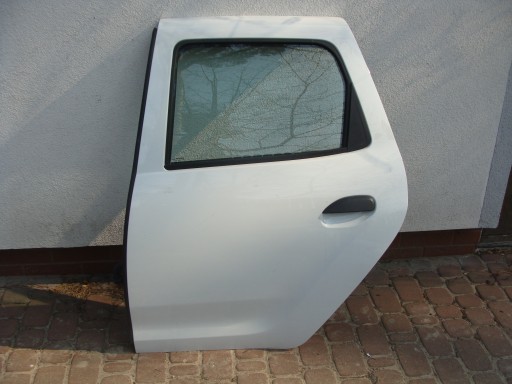 Левая дверная задняя часть задней части dacia duster ii ov369 ice bc white