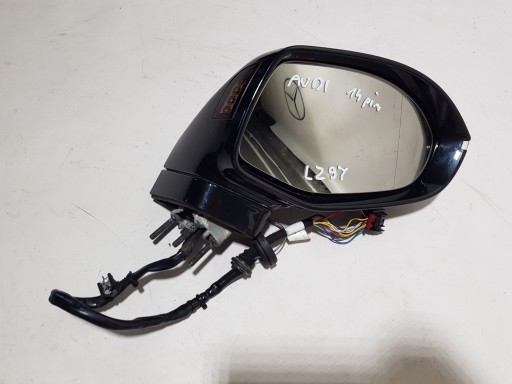 mirror right AUDI A7 4G 14 PIN ASYSTENT supports RADAR KAMERA LZ9Y