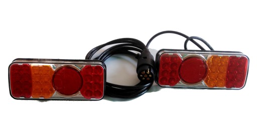 CPZ-312P8 - Готовий комплект світлодіодних ламп для причепа 7pin 8M 2xmgl