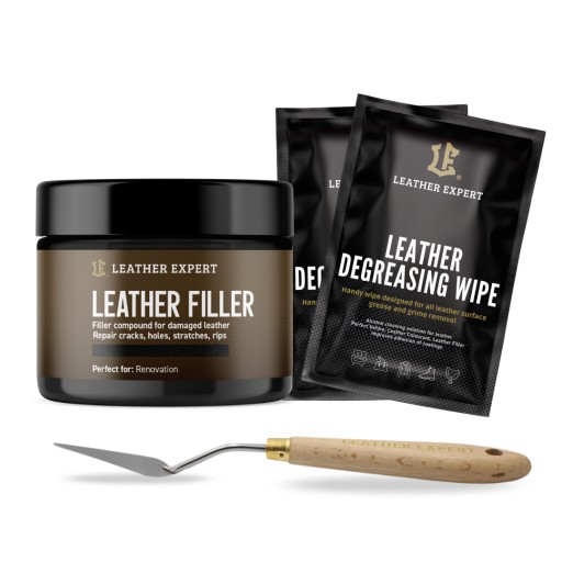 Leather Expert Filler szpachla do skóry 50ml black