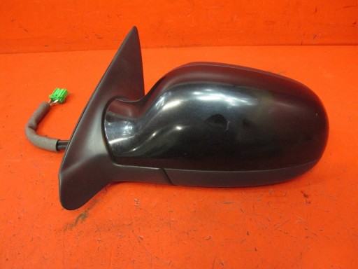 VOLVO V70 2 II 00-04 mirror electrics left 7 PIN black, 019-26 EUROPA