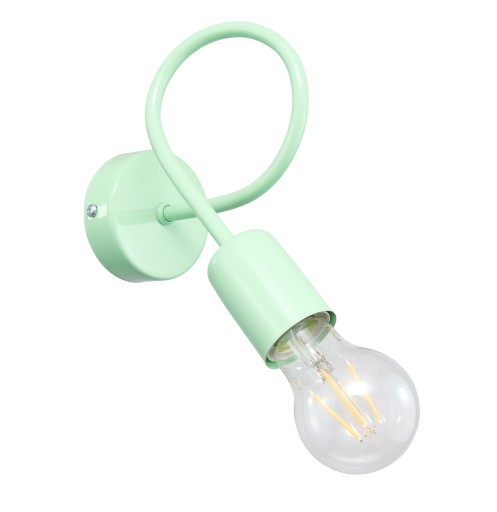 Стельовий світильник Moderno E27 рожево-фіолетовий