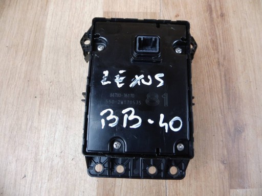 Lexus UX250H panel Bouton Navigation TOUCHPAD 84780-76170