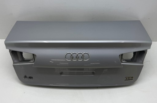 AUDI A6 S6 C7 sedan trunk door cover boot rear part colour LX7W SREBRNY original