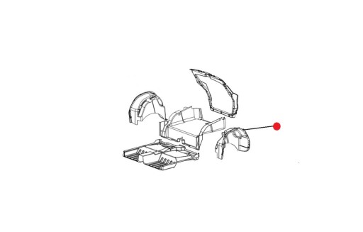 02.46.030 - АРКА КОЛЕСНАЯ ЛЕВАЯ ЗАДНЯЯ CHATENET CH46