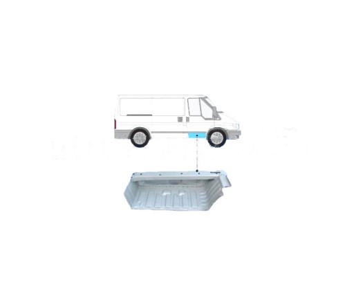 PFD50003AR - СТУПІНЬ FORD TRANSIT 00-ПРАВА НОВА