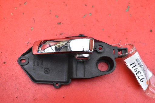 handle inner left front CHROM 607049SX FIAT 500 2 II 3D HB 08-15