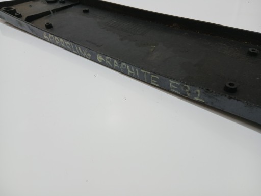 moulding below TABLICE registration BMW E92 8041180
