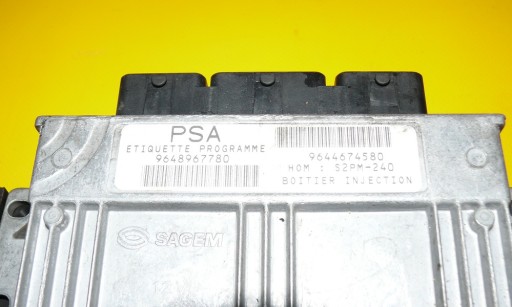modulo Centralina computer Motore CITROEN C5 1 e 1.8 9648967780 9644674580