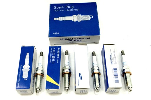 224012716R - Свечи зажигания renault megane iv espace v talisman 1.8tce 4 шт. оригинал