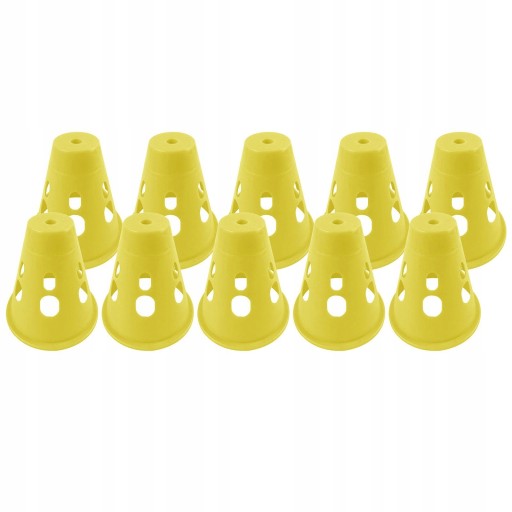 10 міцних світлодіодних конусів, маркерів, маркерів для ковзанів