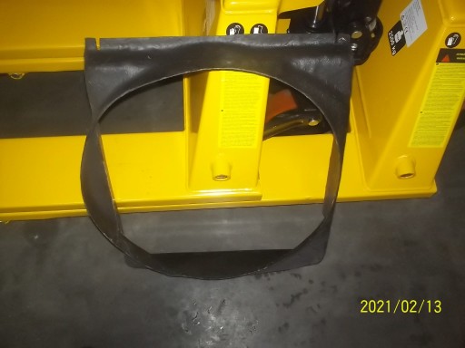 23 - Тунель радіатора вилочний навантажувач Bulgar DV 1792