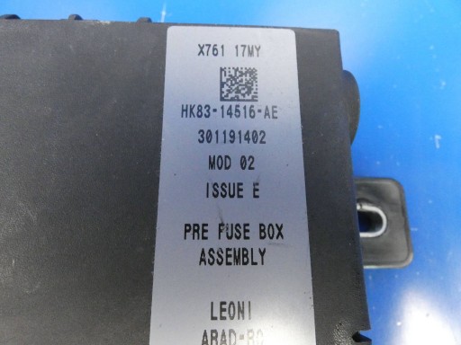 JAGUAR F-PACE X761 XE X760 XF X260 module compartment ROZDZIELACZ