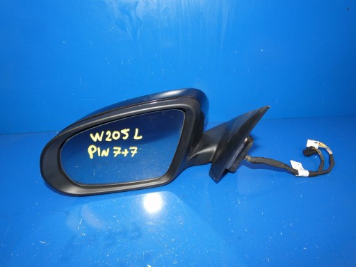 MERCEDES C KLASA W205 mirror left connecting spoiler for 7+7 PIN 14PIN