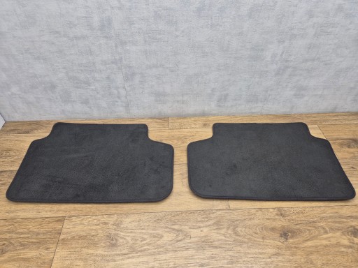 BMW 5 G30 G31 Tapis WELUROWE Arrière Arrière ORYGINALNE Noir 7419494 7419495