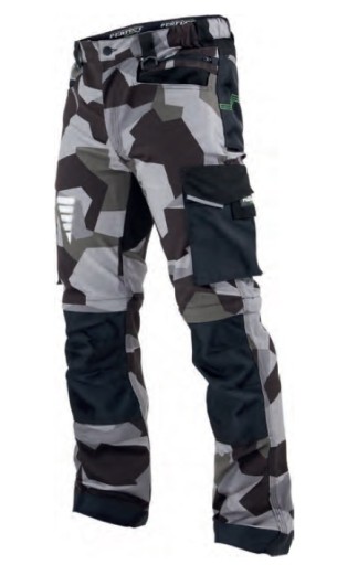 STALCO камуфляжні штани стрейч знімні POWERMAX XXXL