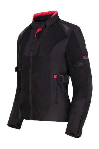 MESHTEC LADY BLACK MESH KURTKA MOTOCYKLOWA S