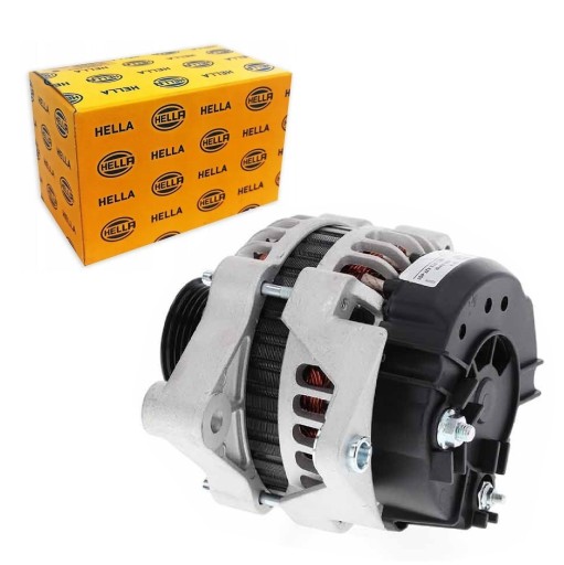 Генератор hella 8el 012 427-451 14v opel vauxhall 100a со шкивом