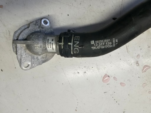 OPEL ASTRA K cijev crijevo prijenos vode 13377139 termostat 1.0T