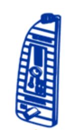 265604980R - Задний правый отражатель Dacia Spring