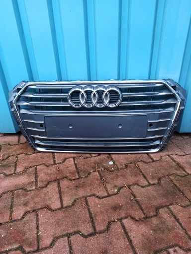 2015-2019 - Решетка радиатора audi a4 b9 8w0 8w 15-19 8w0853651ab igle!!! с автомобиля после тестирования!!!