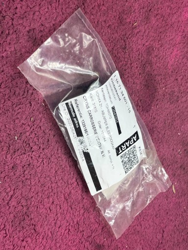 towing hook cap rear part original Opel Mokka B 16808025XT