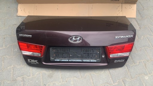 HYUNDAI SONATA 2005 р. - ЗАДНЯ ДВІРЦЯ