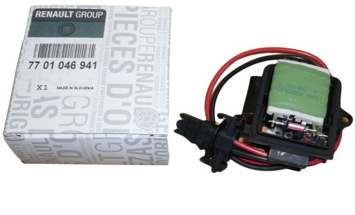 7701046941 - РЕЗИСТОР ВОЗДУХОДУВКИ RENAULT SCENIC И 99-ОРИГИНАЛ