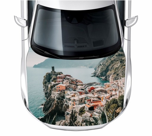 Наклейка на маску пейзаж 150X115 см пленка 3М