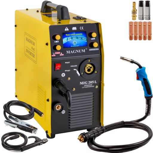 ЗВАРЮВАЛЬНИЙ АПАРАТ MAGNUM MIG 205L РК-ПАЙКА