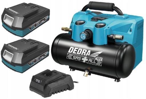 АКУМУЛЯТОР КОМПРЕСОРНИЙ 2AH DEDRA SAS+ 2x18V DED7077V