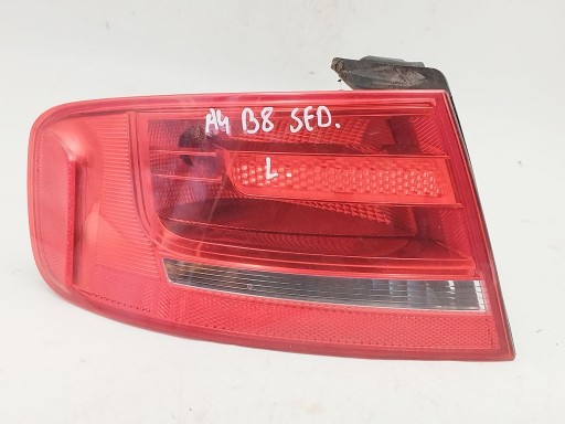 Audi A4 B8 sedan light left rear part rear