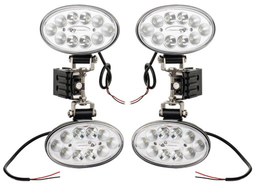 76791 - 40 светодиодных рабочих фонарей с держателем трубки диаметром 22–25 мм.