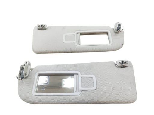 visors PRZECIWSLONECZNE left right cover KOMPLET Audi A8 III (2010- ) D4