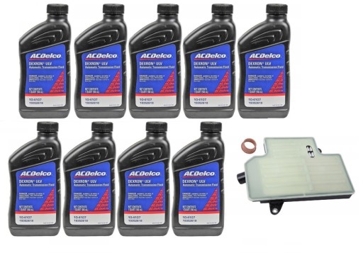 Acdelco ulv 8.5л + фильтр cadillac ct6 2019-2020 гг.