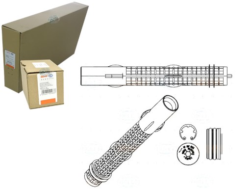 BRH8FT 351 - ОСУШУВАЧ ПОВІТРЯ BEHR HELLA 13277637 1618477