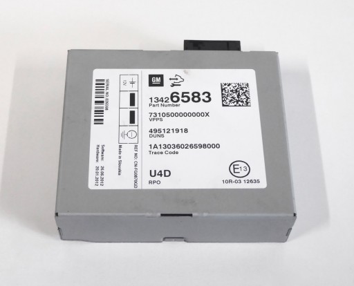 МОДУЛЬ U4D 13426583 OPEL ZAFIRA C TOURER