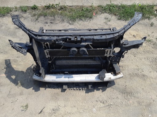 AUDI Q7 4L 4.2 TDI support panel for radiators complete fans pillar radiator