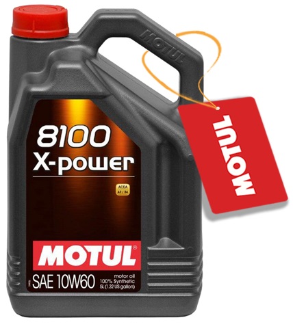 MOTUL 8100 X-POWER 10W60 5л