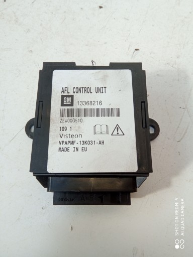 OPEL MERIVA B modulo Centralina luci AFL 13368216