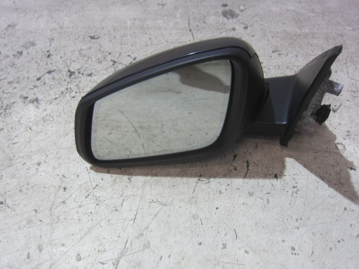 BMW X1 F48 black, BLACK SAPPHIRE 475 mirror left insert complete 7459787