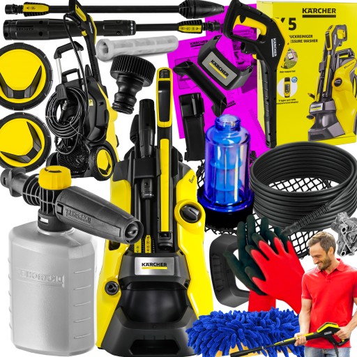 Мийка високого тиску KARCHER K5 POWER CONTROL + FJ6