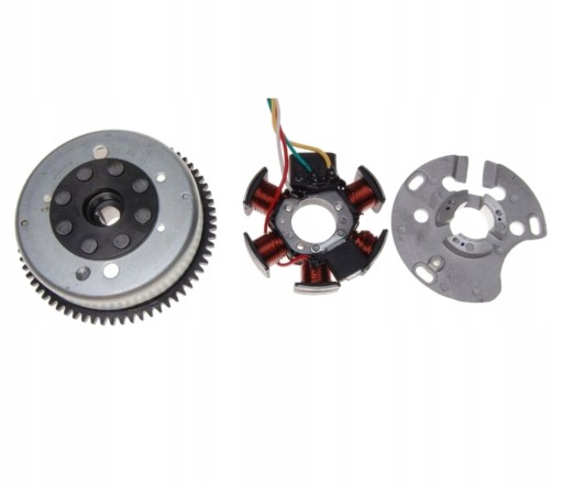 W221186 - Статор Іскроутворювач 6 котушок 12V 85W + магнітне колесо