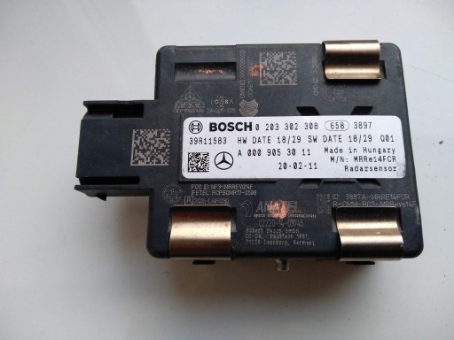Радарний модуль датчик acc mercedes a0009053011