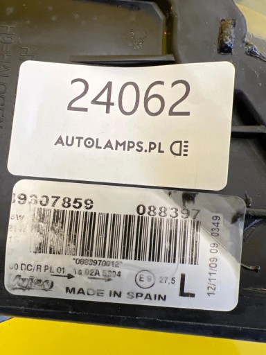 light left front VW Touareg 1 7L6 02-06 Xenon