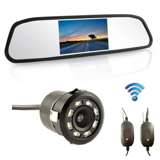 Беспроводной монитор заднего вида камеры в бампер