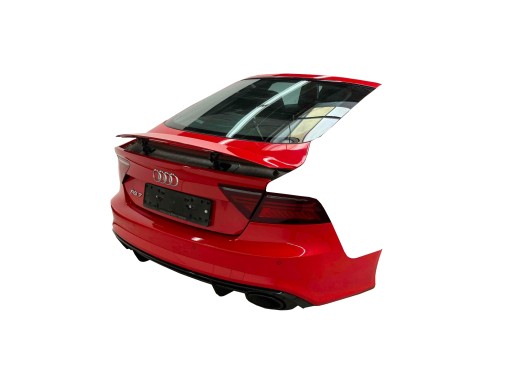 AUDI_RS7_C7_TYŁ_KOMPLETNY_LZ3M - AUDI RS7 C7 4G LIFT ПОЛНЫЙ ЗАДНИЙ УГЛЕРОД LZ3M